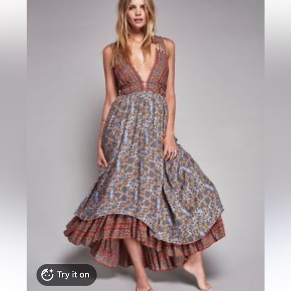 Free People Dresses & Skirts - Free people Rhythm of love Maxi Dress